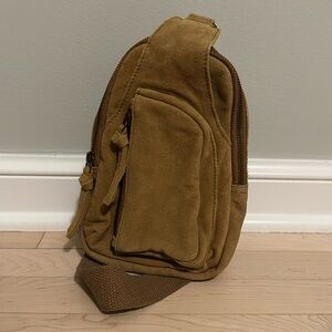 Free People Hudson Sling Bag | Beige